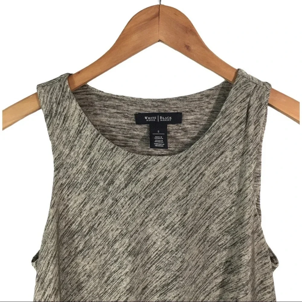 WS454 White House Black Market Trendy Blouse S